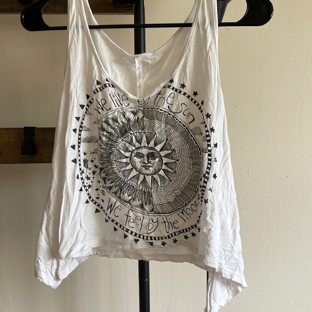 White tank top